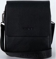 Мужская сумка Poshete 250-5189-3-BLK черный