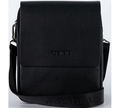 Мужская сумка Poshete 250-5189-3-BLK черный