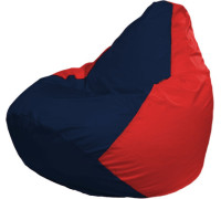 Кресло-мешок Flagman Груша Макси Г2.1-46 красный/синий темный