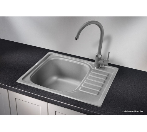 Кухонная мойка Granula GR-5801 алюминиум