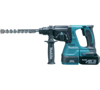 Перфоратор  Makita DHR242RFE с 2-мя АКБ, кейс