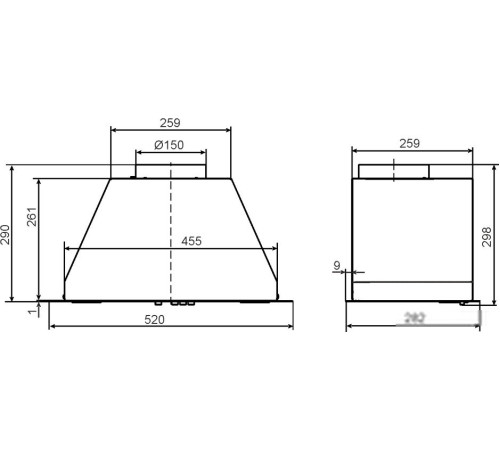 Кухонная вытяжка Elikor BF5634Q0 953689
