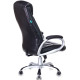 Кресло Бюрократ T-9922/BLACK-PU черный