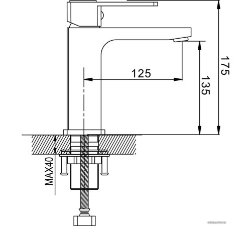 Смеситель Shevanik S9701T