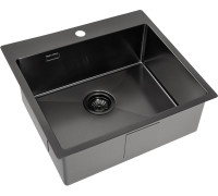 Кухонная мойка ZorG ZRE 5551 graphite