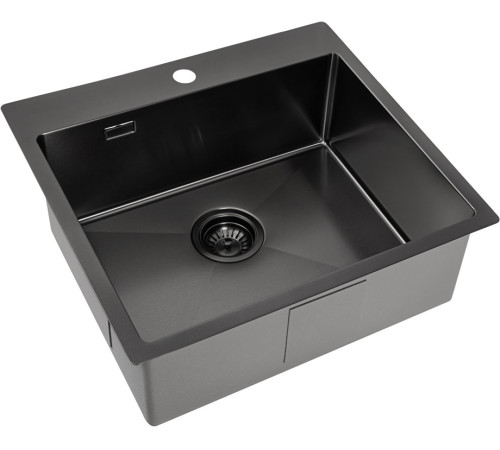 Кухонная мойка ZorG ZRE 5551 graphite