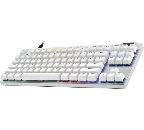 Клавиатура Logitech G Pro X TKL Rapid 920-013244 белый, нет кириллицы