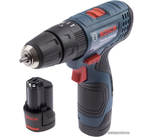 Ударная дрель-шуруповерт Bosch GSB 120-LI Professional 06019G8100 с 2-мя АКБ, кейс
