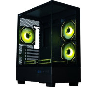 Корпус XASTRA Q400M 5ARGB-C6-UC черный