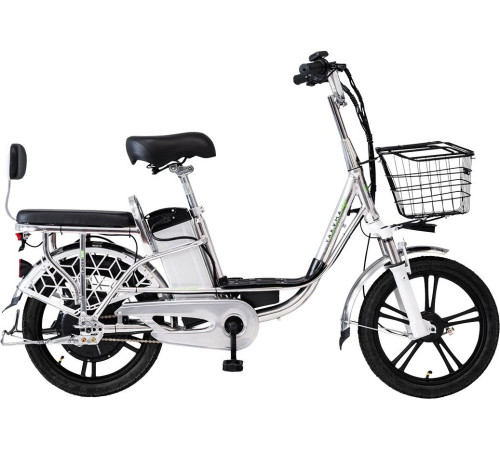 Электровелосипед Yakama S1 серебристый