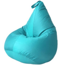 Кресло-мешок Kreslomeshki Капля Оксфорд 210 XXXL, бирюза