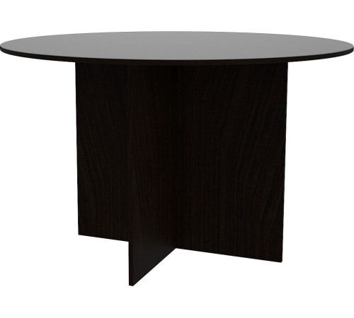 Офисный стол для переговоров МДК СП-К круглый 1200x1200x750 венге