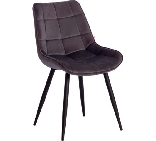 Стул TetChair Abruzzo металл/велюр серый вельвет HLR-21