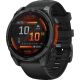Умные часы Garmin Fenix 8 47мм серый, черный силиконовый ремешок