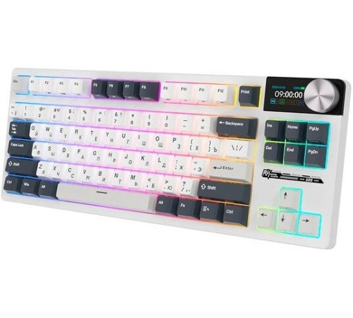 Клавиатура Royal Kludge S85 White Night RK Cloud