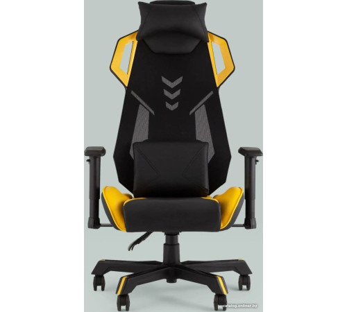 Игровое геймерское кресло TopChairs Рэтчэт GMP-001-1 желтый