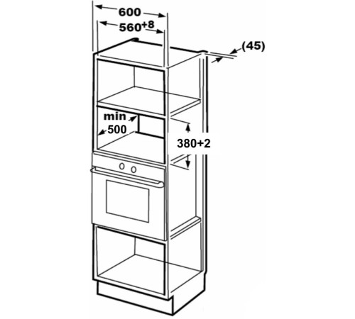 Микроволновая печь Hansa AMM20BMXH