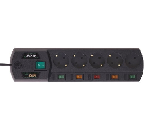 Сетевой фильтр Most ERG 2 м черный