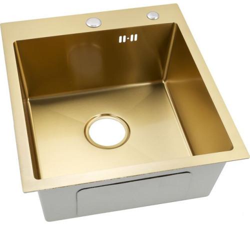 Кухонная мойка ARFEKA ECO AR 450*500 GOLD PVD NANO