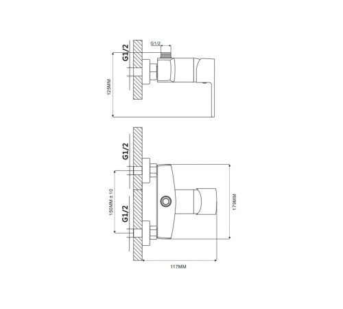 Смеситель Ekko E90072