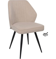 Стул Мамадома Michael-R1 360 b03 Cream Lux/черный