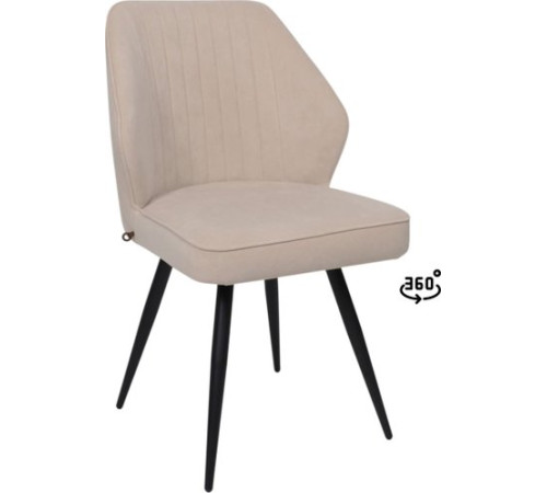 Стул Мамадома Michael-R1 360 b03 Cream Lux/черный