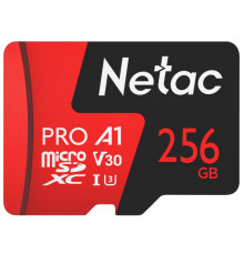 Карта памяти Netac 256GB 500 Extreme Pro NT02P500PRO-256G-R с адаптером