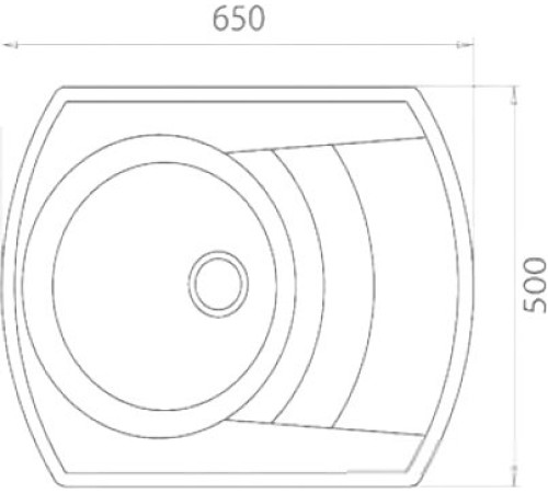 Кухонная мойка Gerhans A01 графит