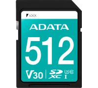 Карта памяти ADATA Premier Pro SDXC 512GB ASDX512GUI3V30S-R