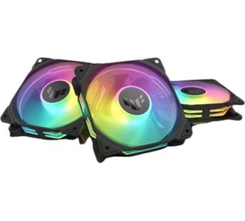 Комплект вентиляторов для корпуса ASUS TUF Gaming TR120 ARGB Triple Pack черный