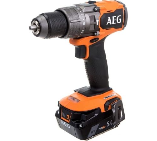 Ударная дрель-шуруповерт AEG Powertools BSB 18C3BL-502C 4935478939 с 2-мя АКБ 5 Ач, кейс
