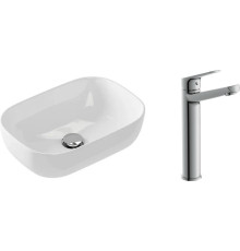 Умывальник Cersanit Moduo 50 Square 63570 + 63038