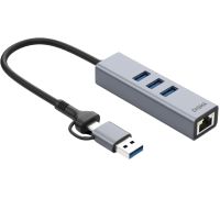 USB-хаб Digma DLA-GEUCH3