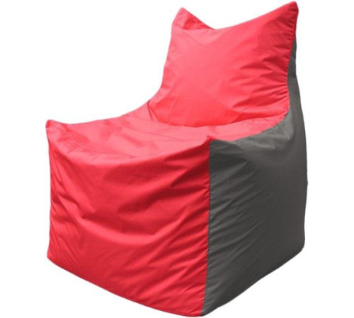 Кресло-мешок Flagman Фокс Ф2.1-170 красный/темно-серый