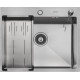 Кухонная мойка ARFEKA Eco AR мойка 600*500, коландер G, дозатор Satin Decor Millet