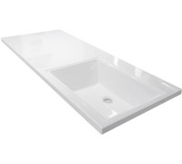 Умывальник Эстет Даллас 115, правая белый