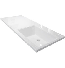 Умывальник Эстет Даллас 115, правая белый