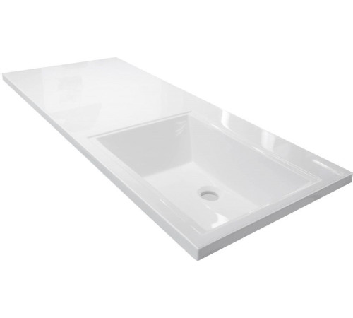 Умывальник Эстет Даллас 115, правая белый