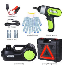 Автомобильный компрессор AutoHelp Набор 4в1 в чемодане