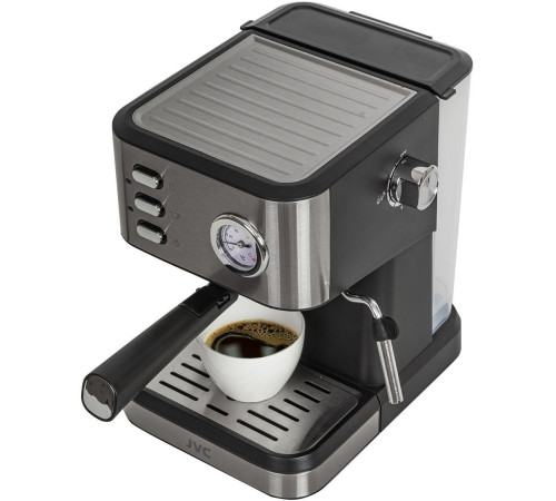 Рожковая кофеварка JVC JK-CF33 черный