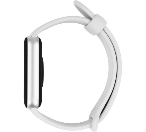 Фитнес-браслет Xiaomi Smart Band 10 Pro M2552B1 серебристый, со светло-серым силиконовым ремешком, международная версия
