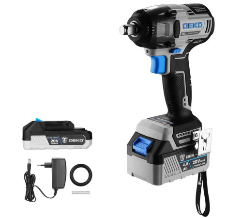 Гайковерт Deko DKIS 085-1124 с 2-мя АКБ