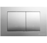 Панель смыва Керамин ИнВолл Kей Комфорт K5236-К-EEA4 серебристо-серая