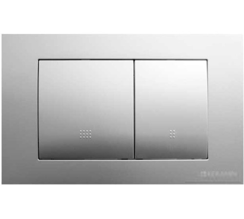 Панель смыва Керамин ИнВолл Kей Комфорт K5236-К-EEA4 серебристо-серая