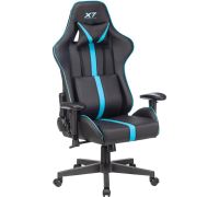 Кресло A4Tech X7 GG-1200 черный/бирюзовый