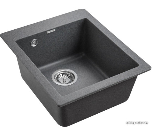 Кухонная мойка Paulmark Kante 40 PM104249-DG темно-серый/графит