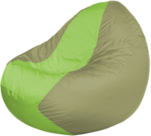 Кресло-мешок Flagman Classic К2.1-69 оливковый/салатовый