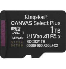 Карта памяти Kingston Canvas Select Plus microSDXC 1TB SDCS3/1TBSP
