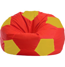 Кресло-мешок Flagman Мяч Стандарт М1.1-178 красный/желтый