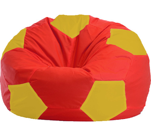 Кресло-мешок Flagman Мяч Стандарт М1.1-178 красный/желтый